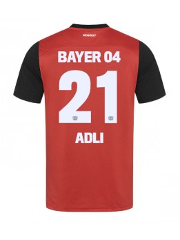 Bayer Leverkusen Amine Adli #21 Domaci Dres 2024-25 Kratak Rukavima